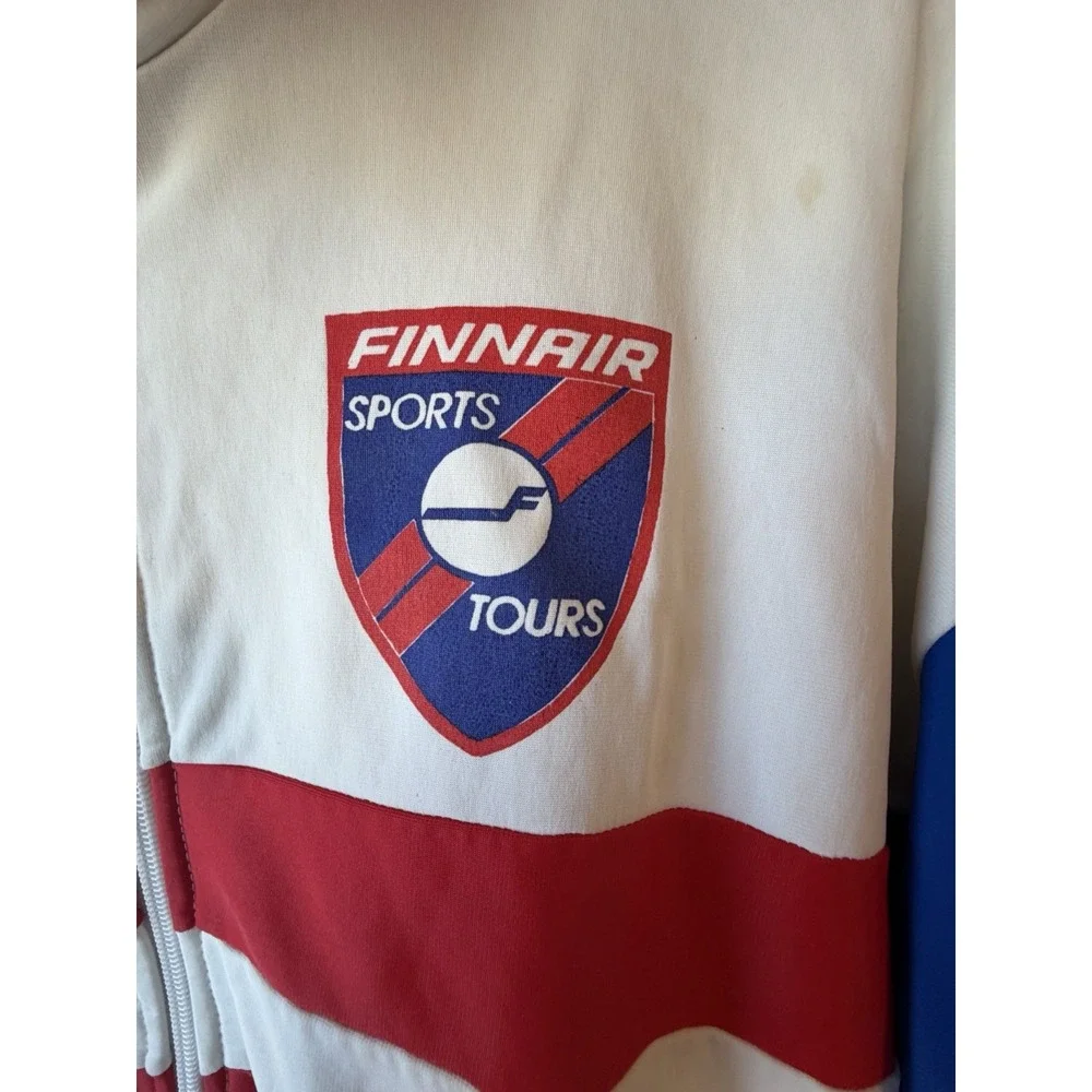 True vintage USA team-style track jacket Size Medium‎